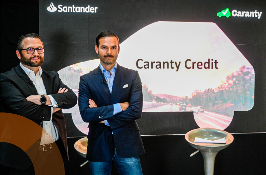  Santander y Caranty firman alianza para financiamiento de autos seminuevos entre particulares