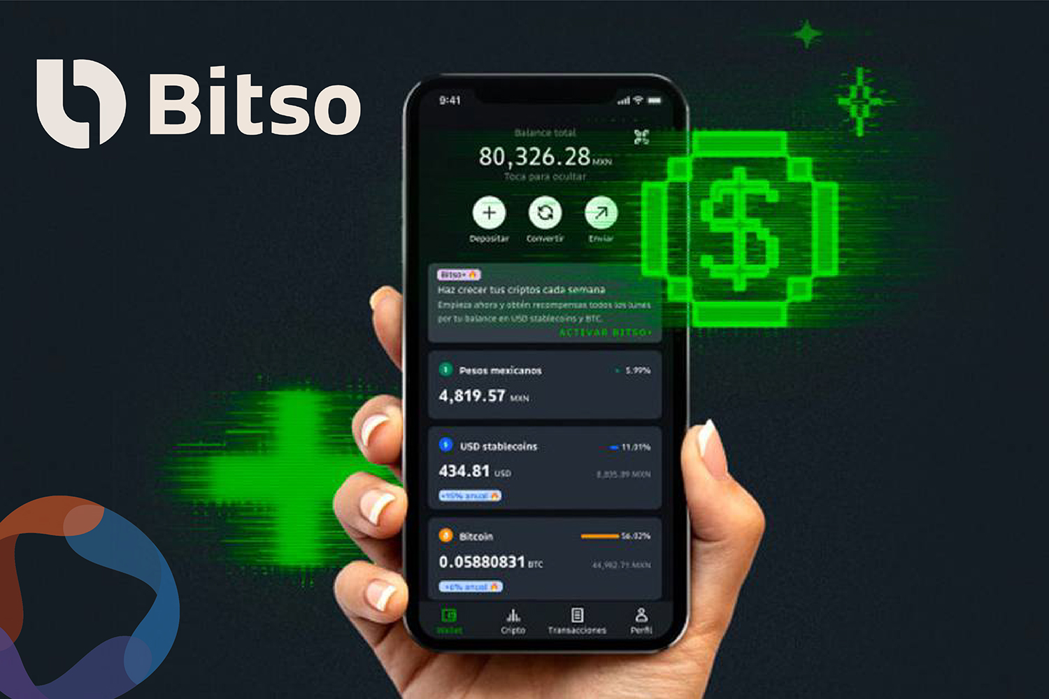 Bitso anuncia alianza para envío de remesas por chat