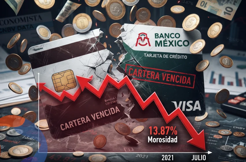  Morosidad en tarjetas de crédito alcanza su nivel más alto desde 2021, mientras la cartera de crédito bancario sigue creciendo
